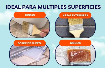 SelloMaestro™ - Pack 3 Selladores Impermeables Anti-Goteras con brochas 💧