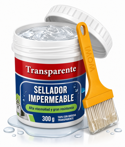SelloMaestro™ - Pack 3 Selladores Impermeables Anti-Goteras con brochas 💧