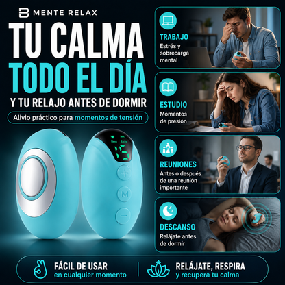 MenteRelax™ | Dispositivo Inteligente de Relajación