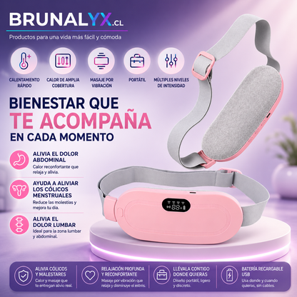 Cinturón Térmico LunaCalm® Para Alivio Menstrual Y Lumbar💗
