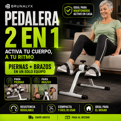 Pedalera Activa 2 en 1™ para Piernas y Brazos