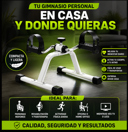 Pedalera Activa 2 en 1™ para Piernas y Brazos