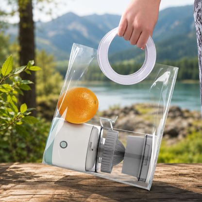 Exprimidor Eléctrico Portátil Recargable Ideal Para Naranjas y Limones