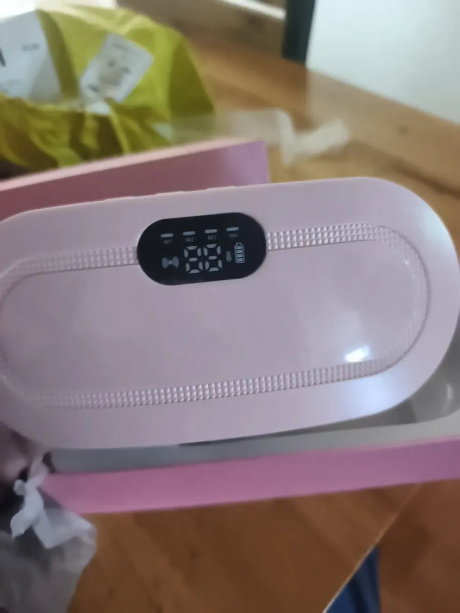 Cinturón térmico recibido por una cliente