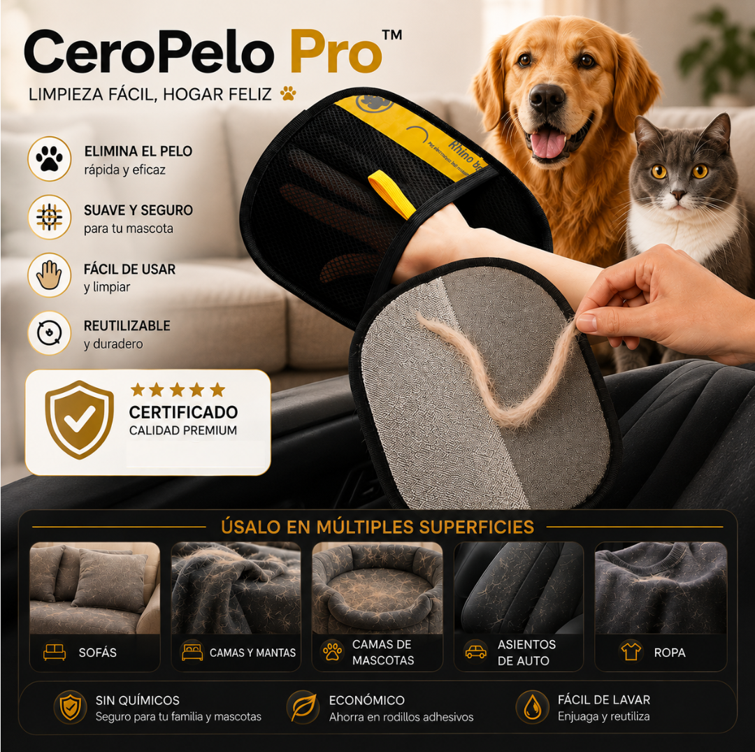 🐾CeroPelo Pro™ - Guante Quita Pelos