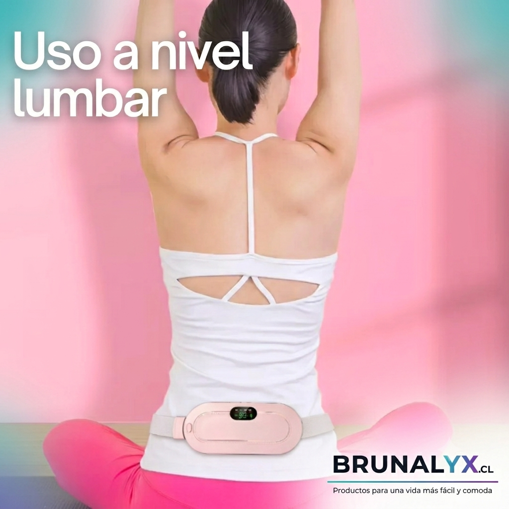 Cinturón Térmico LunaCalm® Para Alivio Menstrual Y Lumbar💗
