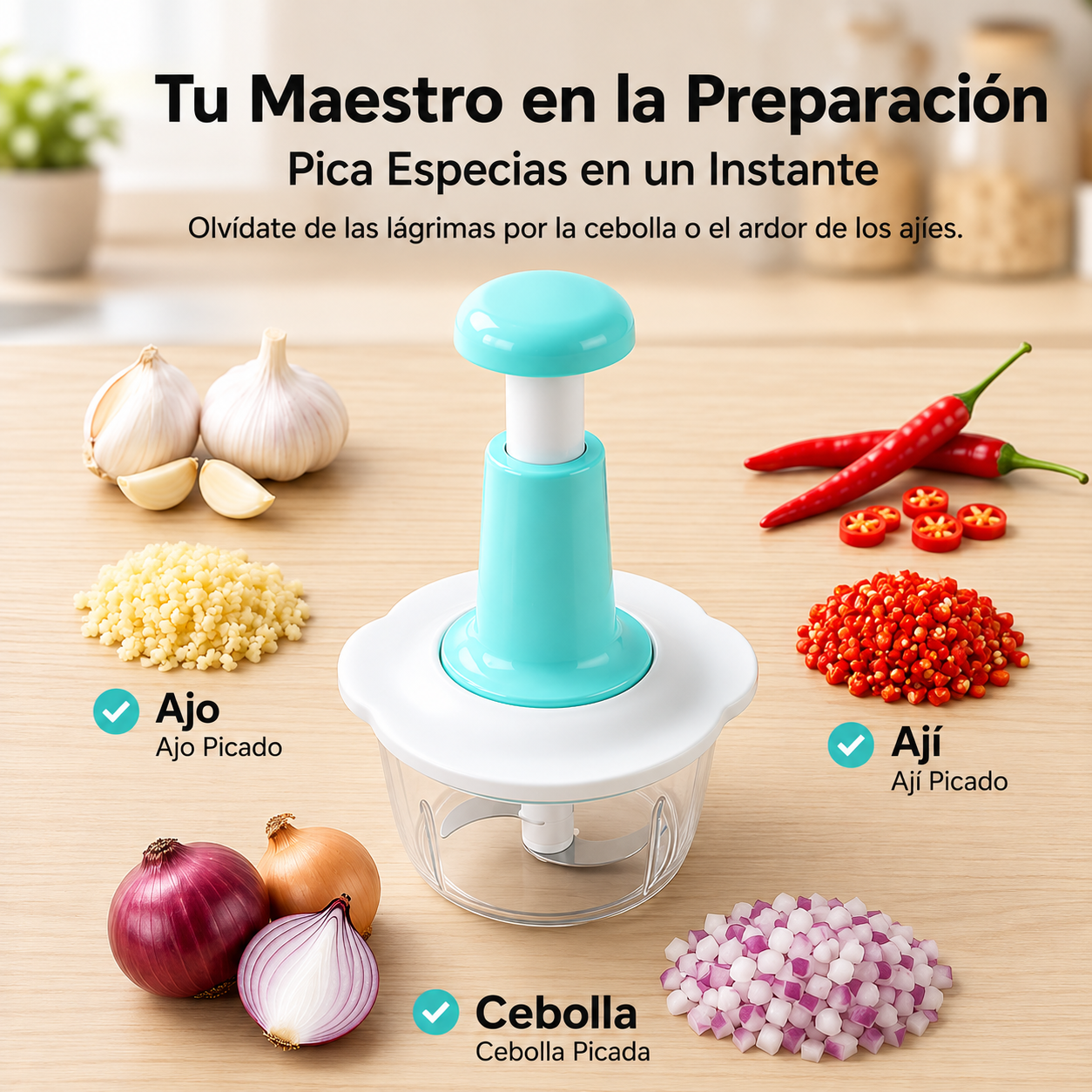 Picadora Manual de verduras