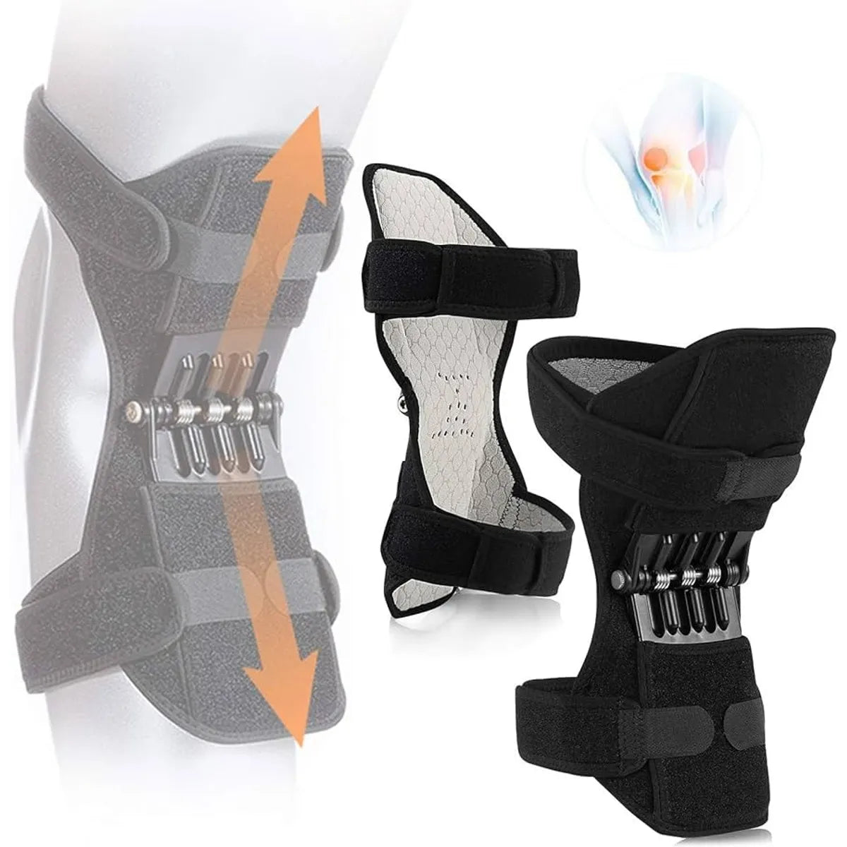 Soporte Flex | Rodillera de Asistencia con Resorte